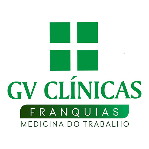 Logo da franquia Gv Clínicas – Beleza e Estética