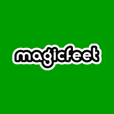 Logo da franquia Magic Feet – Moda