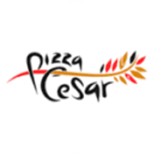 Logo da franquia Pizza Cesar – Alimentação