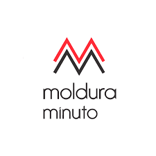 Logo da franquia Moldura Minuto – Casa e Construção