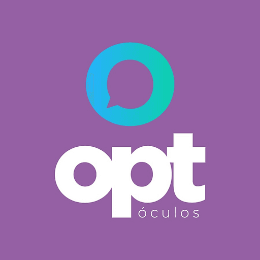 Logo da franquia Opt Óculos – Beleza e Estética