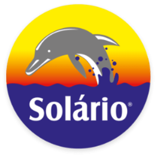 Logo da franquia Solário Piscina – Casa e Construção