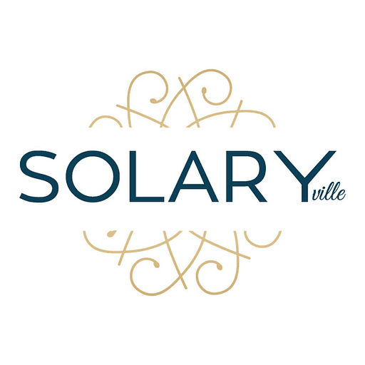 Logo da franquia Solary Ville – Beleza e Estética